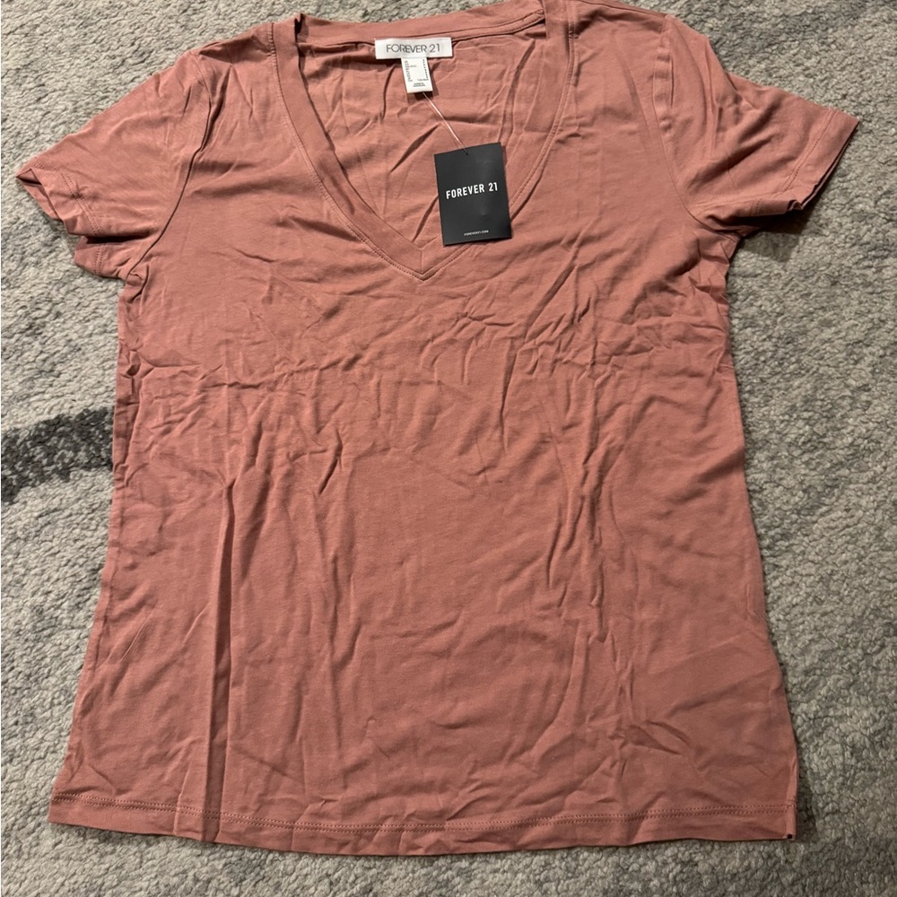 Forever 21 Dusty Rose Tee